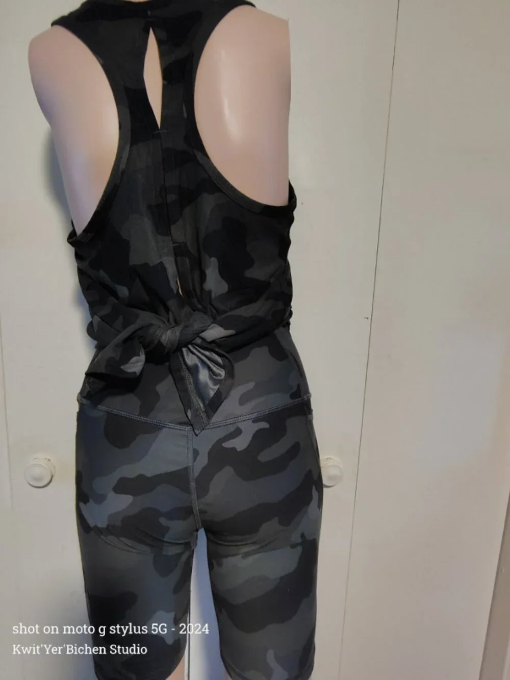 Women's Camouflage Short & Tank Top Set